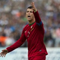 Ronaldo frustrated with the match that his country preformed