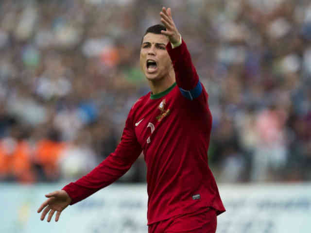 Ronaldo frustrated with the match that his country preformed
