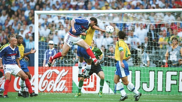 Zidane has made history in international victory at the 1998 World Cup where he scored two headers in the final against Brazil won 3-0.