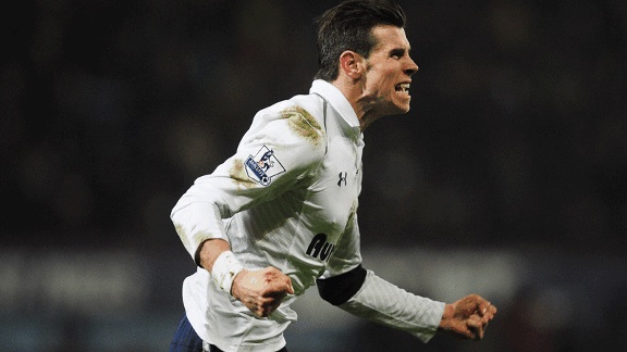 Spurs Gareth Bale in breath taking form