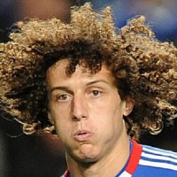 Ahh, everyone's favorite drunk-Brazilian, Sideshow Bob-impersonator David Luiz, whose flowing locks always seem to get a mention in any 'haircut' based list.