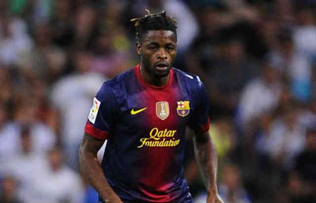 Alex Song isn't happy in being in FC Barcelona because of not playing at the starting eleven