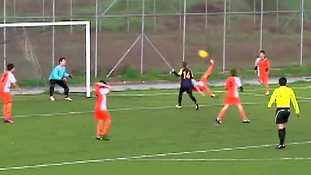 Amazing goal from AO Giannina the young U12 Greek team