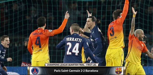 Barca is not happy. The Catalan club has complained to the UEFA about the referee of the quarter-finals of the Champions League against PSG, Tuesday evening at the Parc des Princes (2-2)