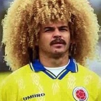 Carlos Valderrama had the best Afro of any footballer. It was wild and bright, and he just let it happen.