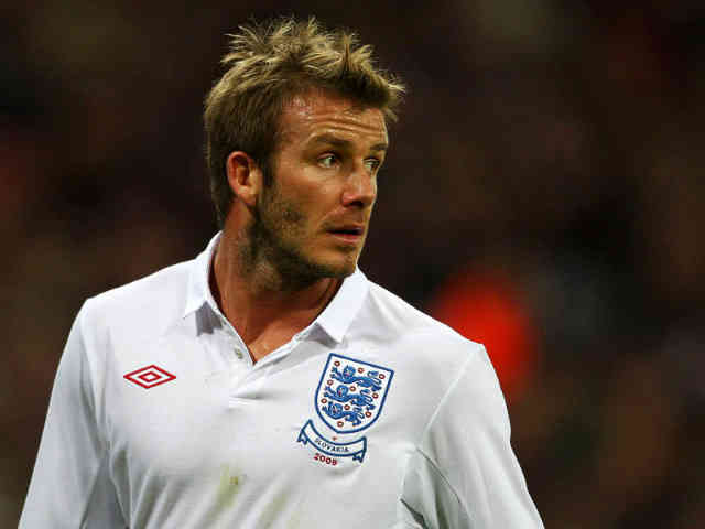 David Beckham would like to play again for England