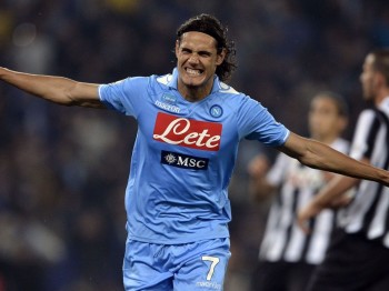 Edinson Roberto Cavani Gómez (born 14 February 1987) is an Uruguayan footballer who plays as a forward for Napoli and the Uruguayan national team. A very prolific goalscorer, Cavani is well known for ability to score impressive goals and his tireless work-rate. In 2012, Cavani was listed 10th in The Guardian 's list of The 100 best footballers in the world. Cavani began his career playing for Tigre in Buenos Aires, where he played for two years, before moving to Italian side Palermo in 2007. He spent four seasons at the club, scoring 34 goals in 109 league appearance. In 2010, Cavani signed for Napoli, who signed him on an initial loan deal before buying him for a total fee €17 million. In the 2011–12 season, he won his first club honour, the Coppa Italia, in which he was top scorer with 5 goals. With Napoli, Cavani went on to score 33 goals each in his first two seasons. Cavani is a Uruguayan international and made his debut and scored against Colombia on 6 February 2008. He has since participated in two major tournaments, the 2010 FIFA World Cup and the 2011 Copa América. He scored once at the 2010 FIFA World Cup, to help Uruguay to forth place in the tournament. He went on to win the 2011 Copa América with Uruguay, being part of the Uruguay squad, that won a record 15th Copa América title.