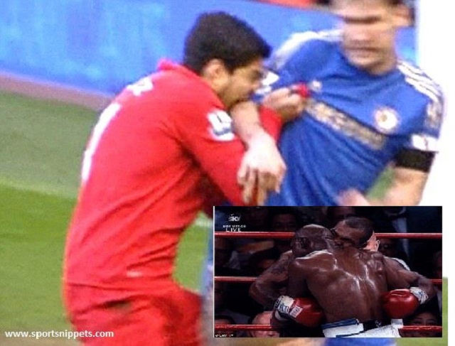 Even Mike Tyson Follows Luis Suarez On Twitter After The Uruguaian Bit Ivanovic