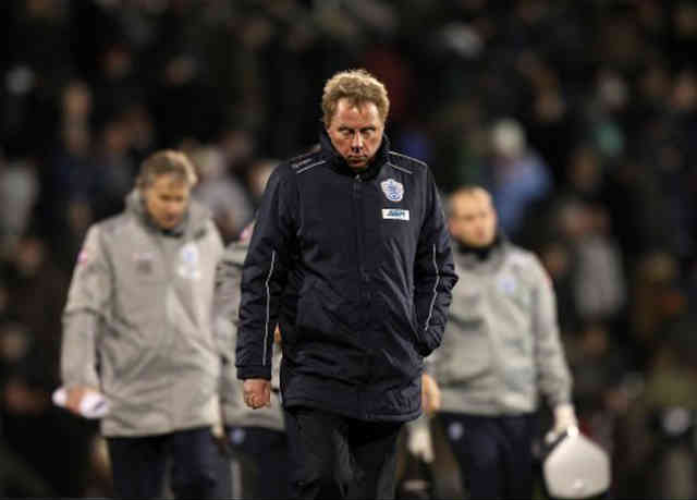 Harry Redknapp is disappointed with the result as he believed that QPR deserved to get a win