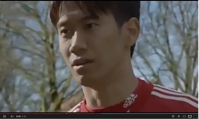 Kagawa's head-spinning commercial sees the playmaker starring alongside a talking dolphin and a goalscoring dog.