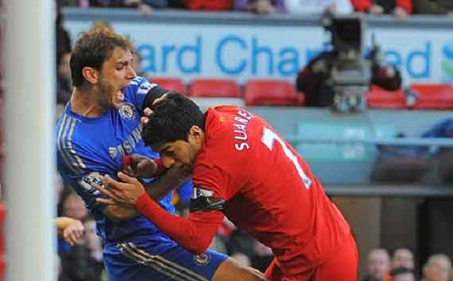 Suarez banned for 10 games for Ivanovic bite