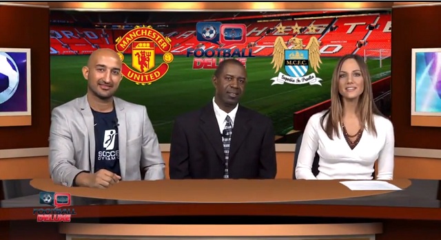 Manchester United vs Manchester City - who will win the Manchester derby- Watch Football Deluxe Talking Point with Ali Sadjady, Allie Glenn and Roderick Scott