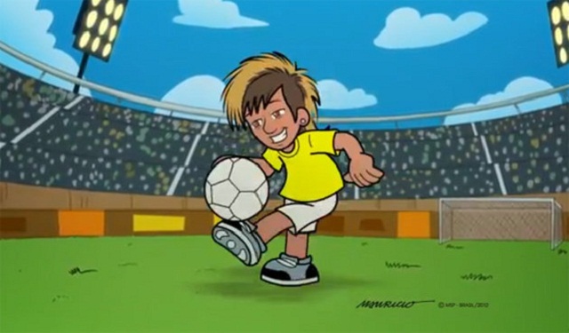 Neymar: Brazil football star becomes cartoon character in comic strip