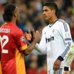 Raphael Varane stayed on Drogba for the whole match and shows big respect for him