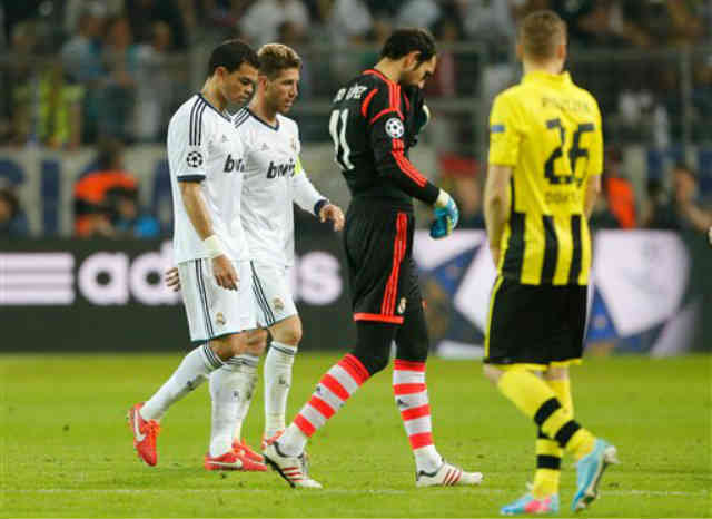 Real Madrid in big disappointment in the performance in the Champions League