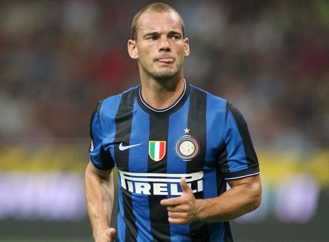 Wesley Sneijder time at Inter Milan propelled him into the very best players in the world