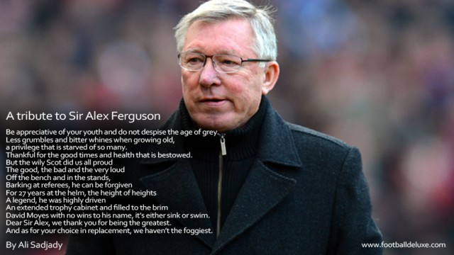 A tribute to Sir Alex Ferguson