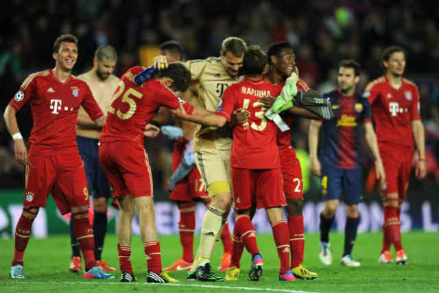 Bayern Munich in joy as they qualify to the finals
