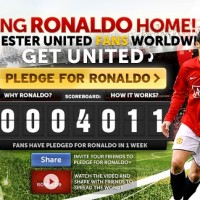 Manchester United fans plot £100m Cristiano Ronaldo bid