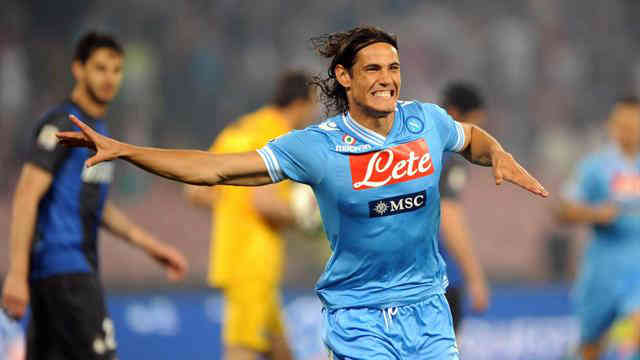 Cavani continues to score more goals in his club as they beat Inter Milan