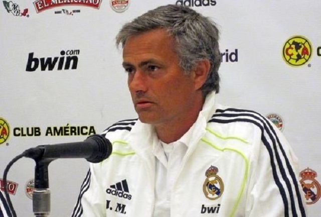 Current Real Madrid boss Jose Mourinho in press conference