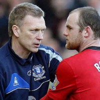 David Moyes is trying to convince Rooney to stay in Manchester United