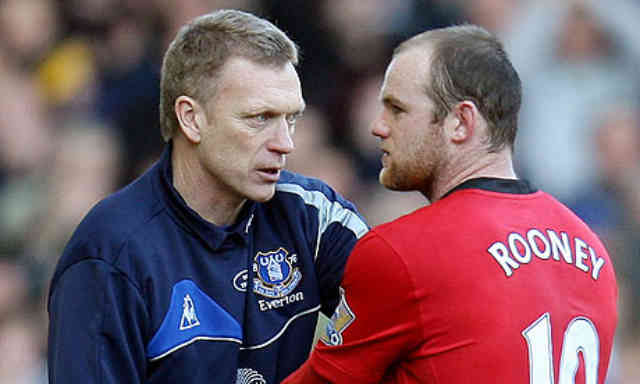 David Moyes is trying to convince Rooney to stay in Manchester United