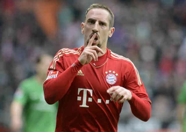 Franck Ribery will continue to play for the German giants, Bayern Munich