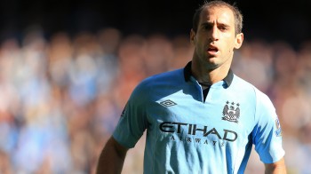 Pablo Zabaleta, The Manchester City fullback is one of the few City players who can actually say they had a good season.