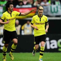 Reus gets two goals for Dortmund and brings them a draw