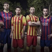 Barca presents its new jerseys 2013-2014