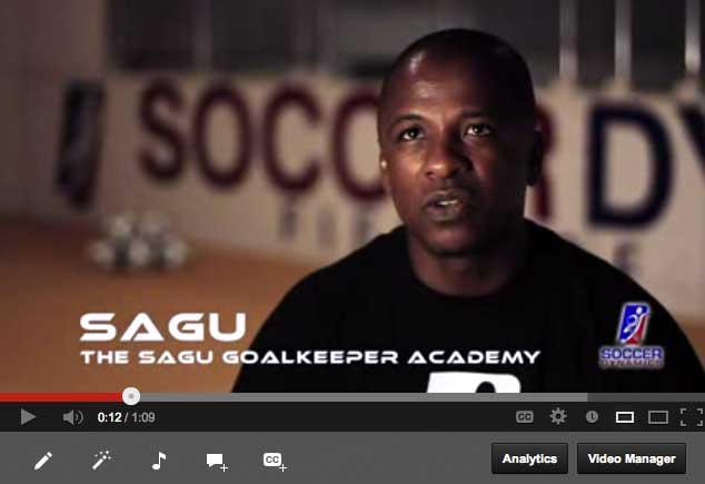 Sagu one of the top Goal Keeper trainers in the US