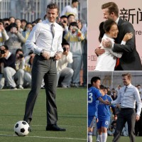 David Beckham causes a riot in China!