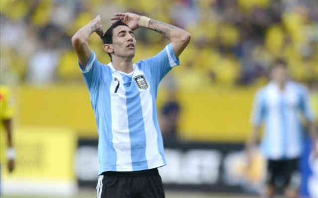 Di Maria upset with the result that they brought as a country