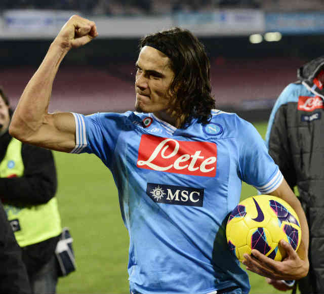 Edinson Cavani passion is to play in Real Madrid