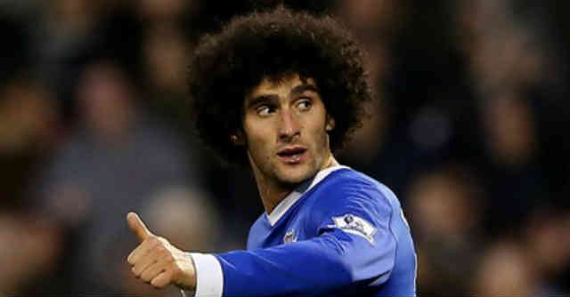 Marouane Fellaini from Everton has been showed favour by Arsenal