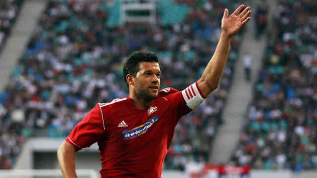 Michael Ballack scores again as he plays