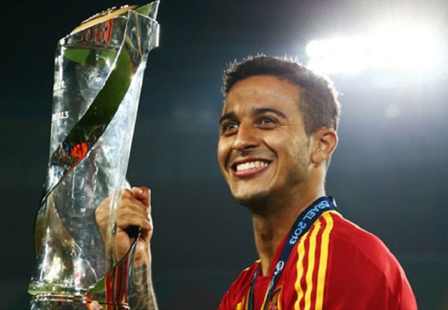 The Spanish midfielder Thiago is poised for a £15.4 million transfer from the Camp Nou to Old Trafford 