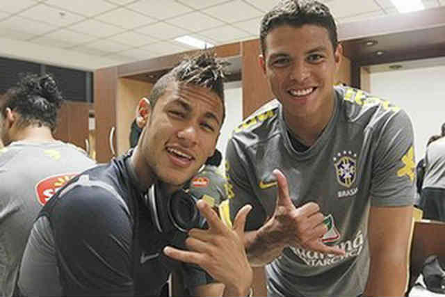 Thiago Silva looks upto Neymar and believes he will grow fast soon