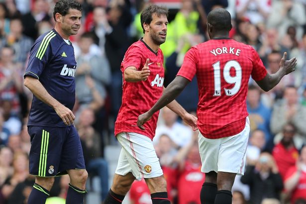 Van Nistelrooy celebrate again with his goal with his old team mates