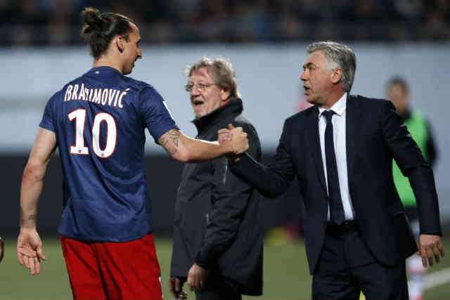 Ancelotti does not want Zlatan to join Real Madrid