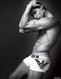 Cristiano Ronaldo poses for Armani for a range of underwear-he is perceived as a gay icon as much as Kylie Minogue is