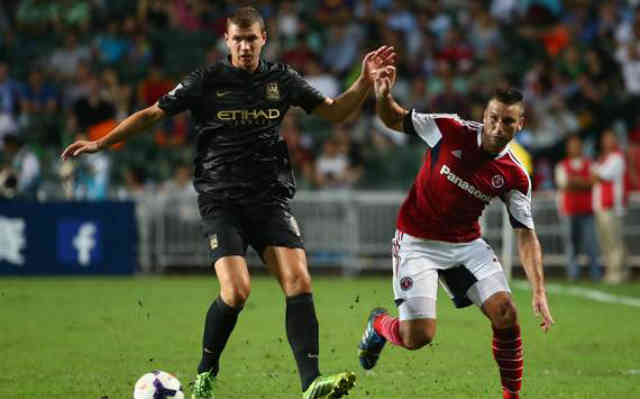 Dzeko scores his goal and wins it for Manchester City