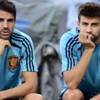 Former Manchester United defender Gerard Pique says there is no chance of Barcelona team-mate Cesc Fabregas leaving the club.