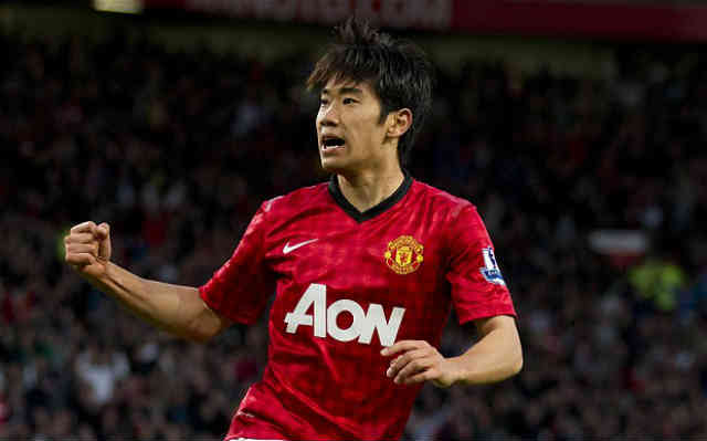 Kagawa seems to be happy where he is now with Manchester United