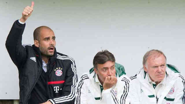 Pep Guardiola happy with his new team in how the preformed