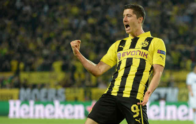 Robert Lewandowski has said that his heart is with Borussia Dortmund