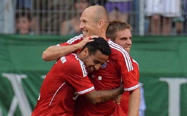 Thiago Alcantara Amazing First Goal For FC Bayern Munich - Borussia M'gladbach 1-5 Bayern Munchen