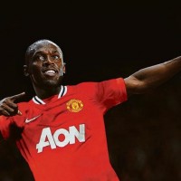 Usain Bolt will play with Manchester United