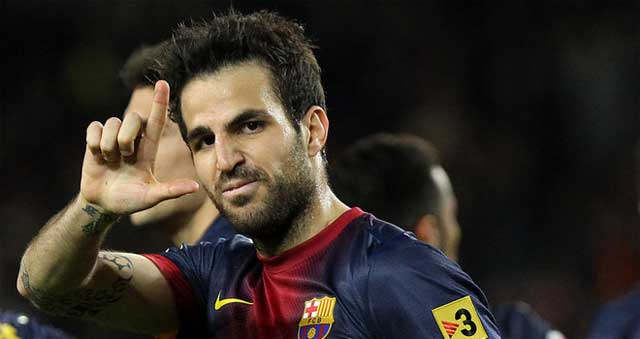 Is Cesc Fabregas on his way out of Barca?